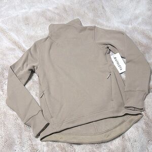 NWT Athleta Cozy Karma twist neck sweatshirt